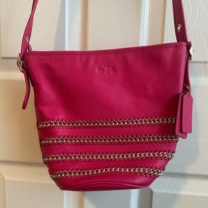 Coach Handbag, Pink